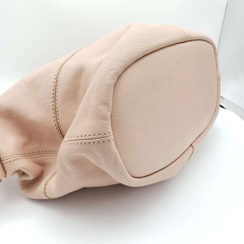 Authentic Givenchy Nightingale Small Satchel Nude… - image 10